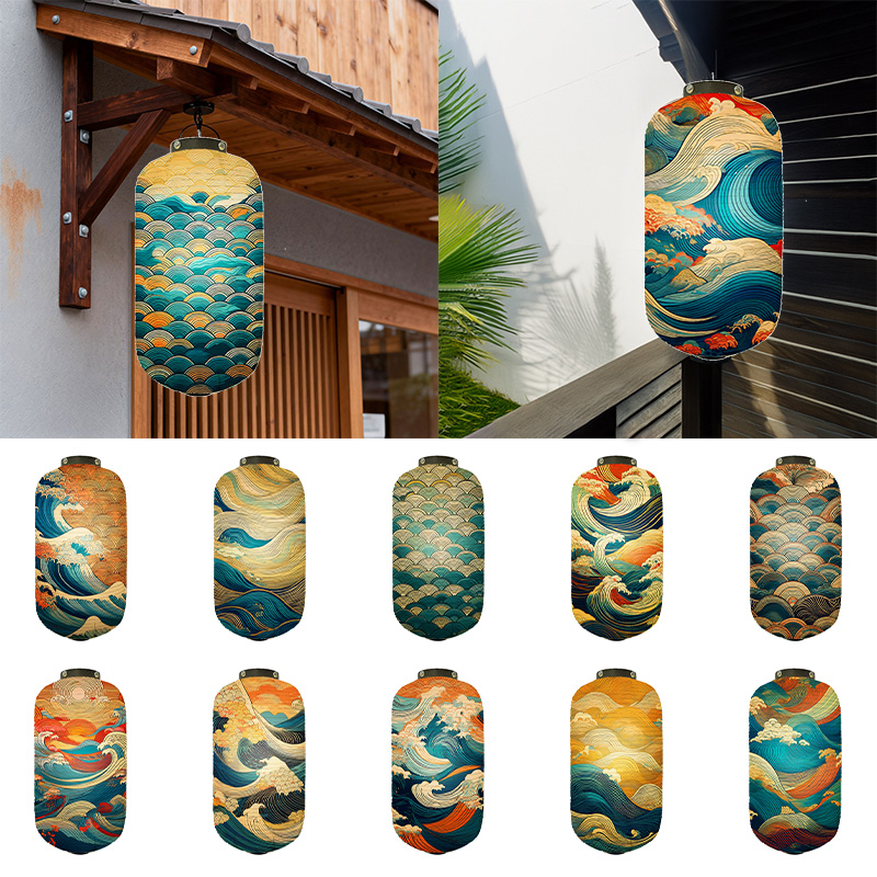 Japanese Lantern Paper - Lentera Kertas Buatan Tangan Gaya Jepang,