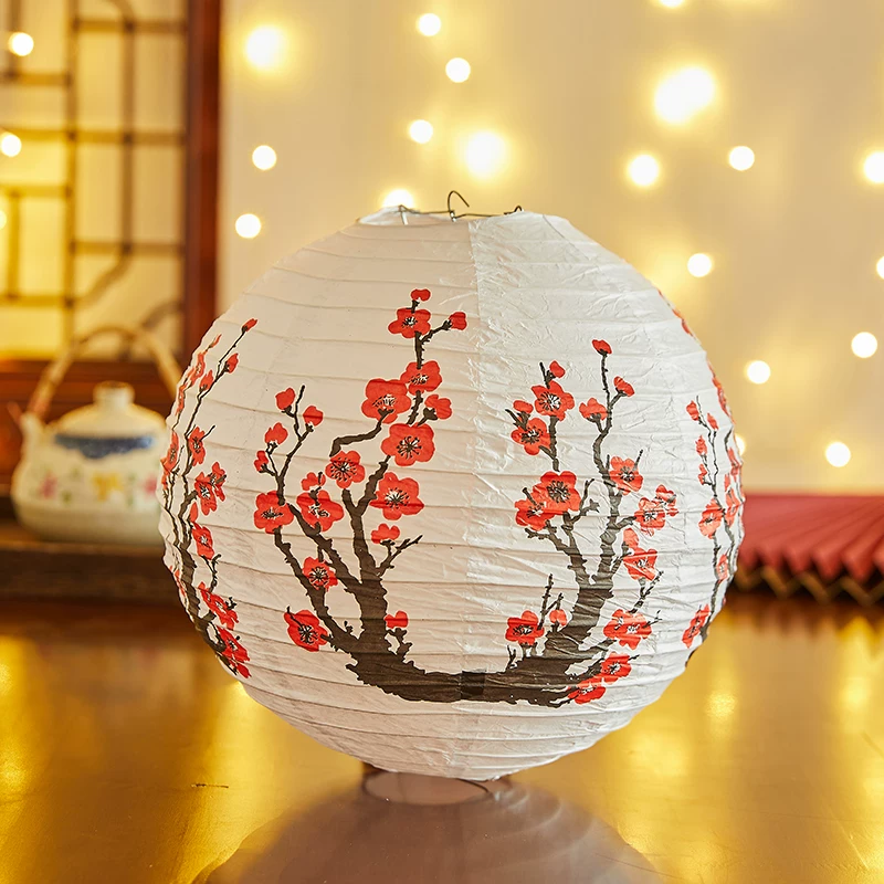 Lentera Kertas Bunga Plum Mera - Japanese Lantern Paper ulasan dan harga