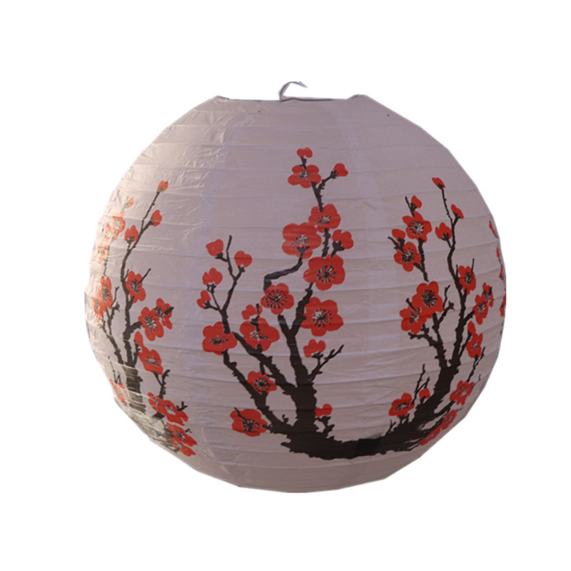 Lentera Kertas Bunga Plum Mera - Japanese Lantern Paper ulasan dan harga