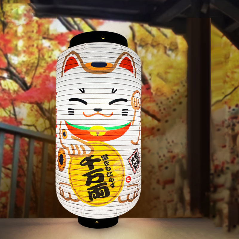 Gaya Jepang Kucing Beruntung L - Japanese Lantern Paper ulasan dan harga