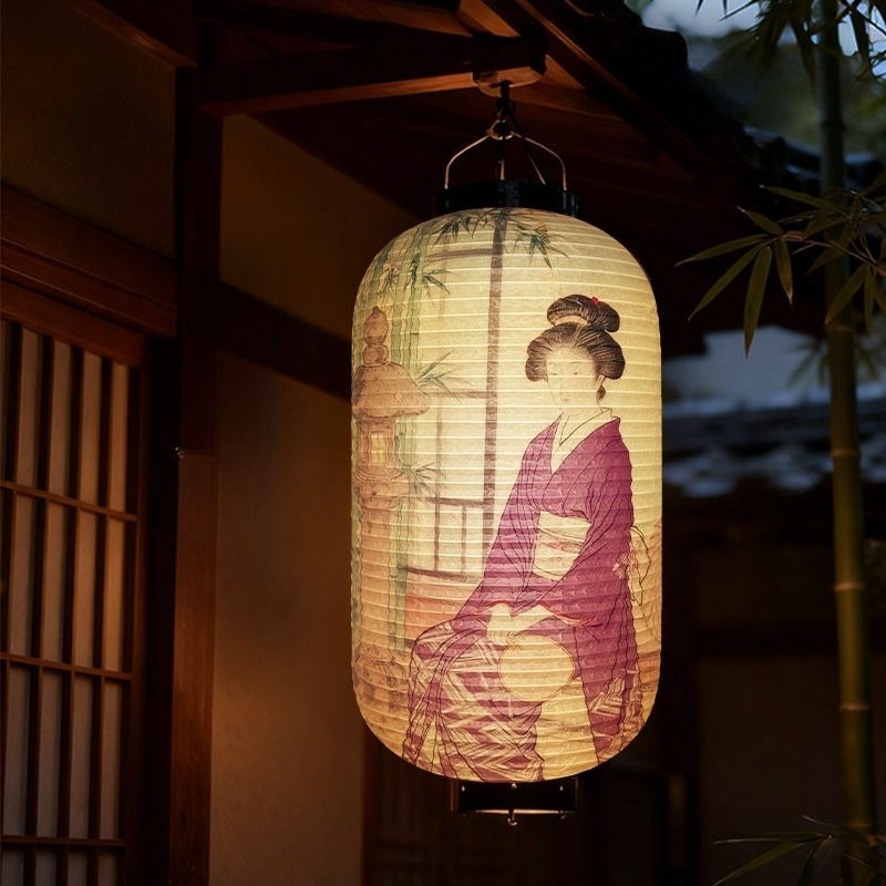 1 Buah Lentera Kertas Pola Wan - Japanese Lantern Paper ulasan dan harga